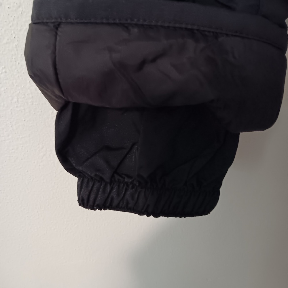 Childrens Place Kids Snow Pants Size 6 Black Adjustable Waist Insulated Winter - Picture 5 of 6